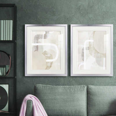 «Quiet Affection I», reproduction encadrée de qualité supérieure, prête à être accrochée