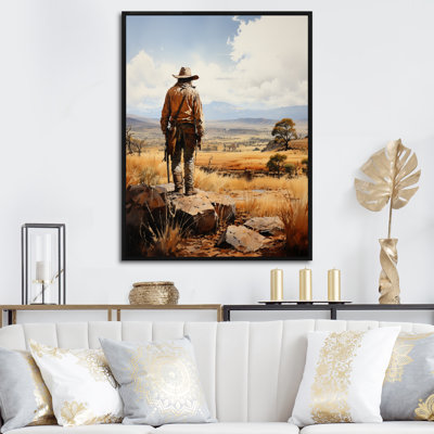 Peirson Cowboy Quiet Contemplation sur toile