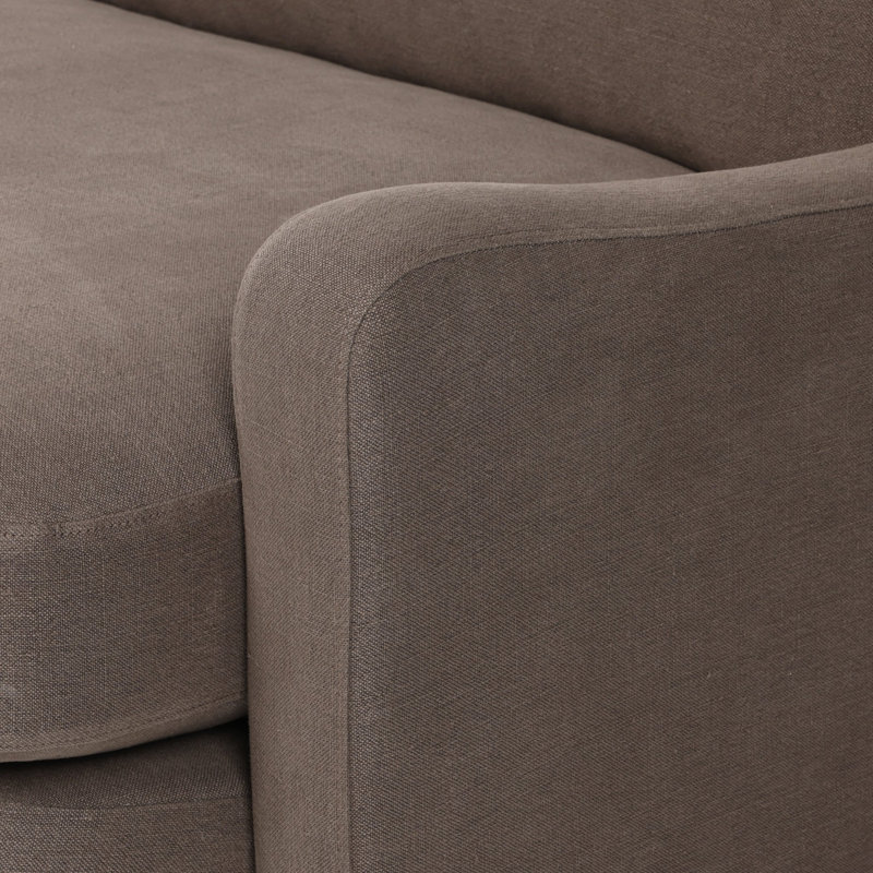 Aurelia 2-Piece Sectional, Left Hand Facing, Boatway Coffee Linen