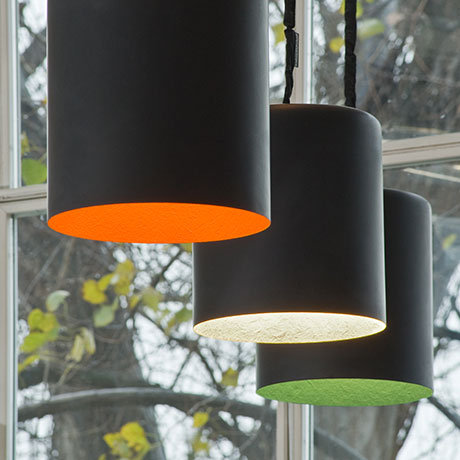 1 - Light Chrome Single Pendant, Grey/White