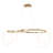 Shiana Contemporary Minimalist 360 Adjustable Silicone Neon Rope Dimmable Integrated Chandelier-2079587926-2061349745
