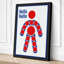 Hello Hello Geometric - Wrapped Canvas-221588976-221588982