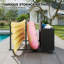 Rangement flottant pour piscine avec roulettes-1850158923