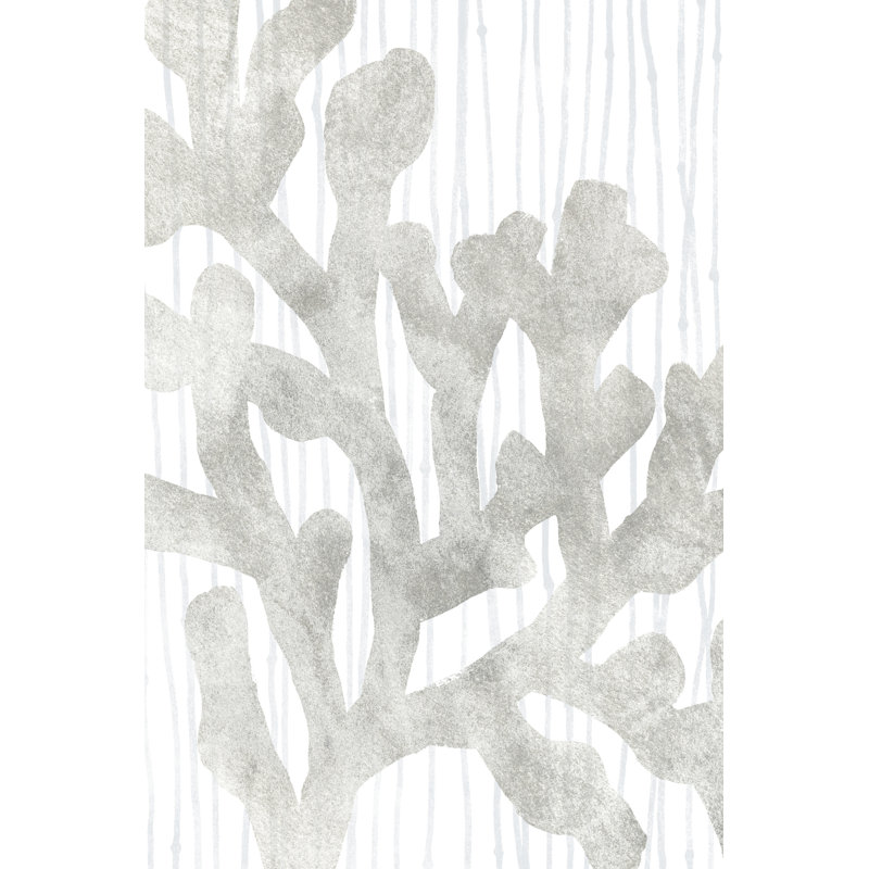 Quiet Coral IV by June Erica Vess - Wrapped Canvas Art Prints, 46cm H x 30cm W x 3.8cm D