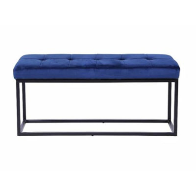 Banc en velours Heleen