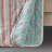 Sofia Flower Block Bouquet Reversible Cotton Throw Blanket Teal/Clay Single 50x60