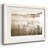 Soft Sepia Rise - Matted and Framed Under Glass, Large Living Room Wall Art-856039096-856039099