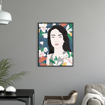 Aurora Bell " Secret Garden II " by Aurora Bell Painting Print