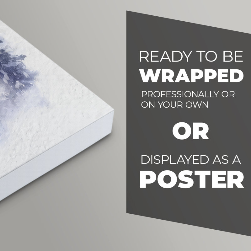 Driven Snow I - Impression sur toile seulement - NON-CADRE, H 36 po x l 24 po