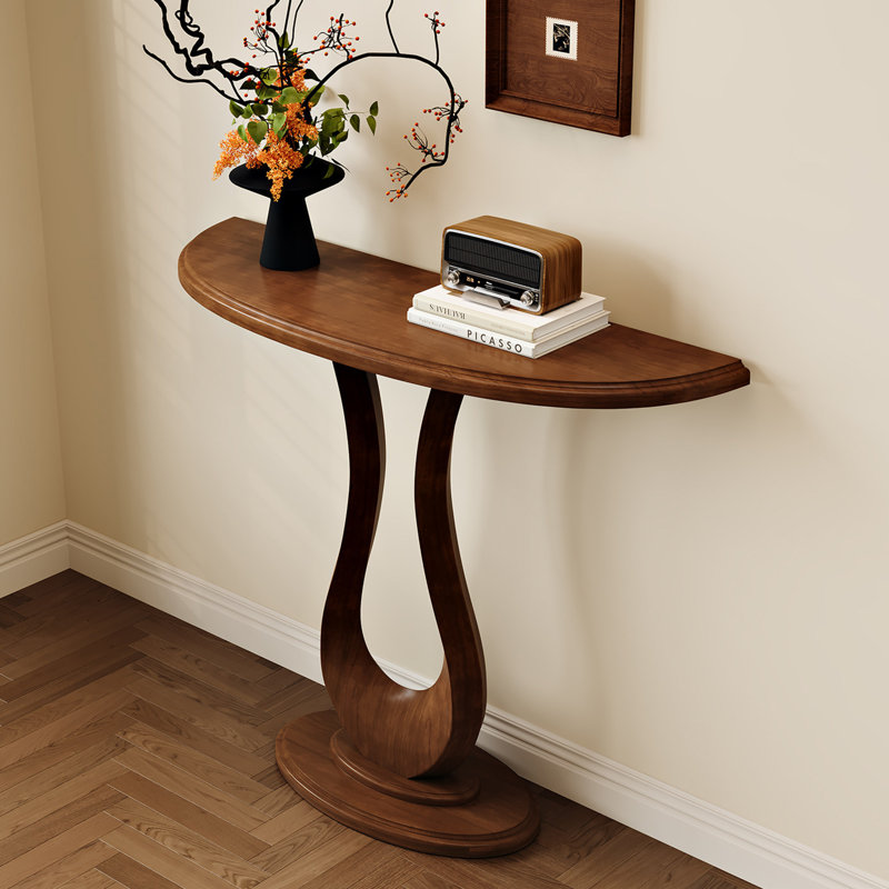 Console rétro de style français, H 31,5 po x l 39,4 po x P 11,8 po