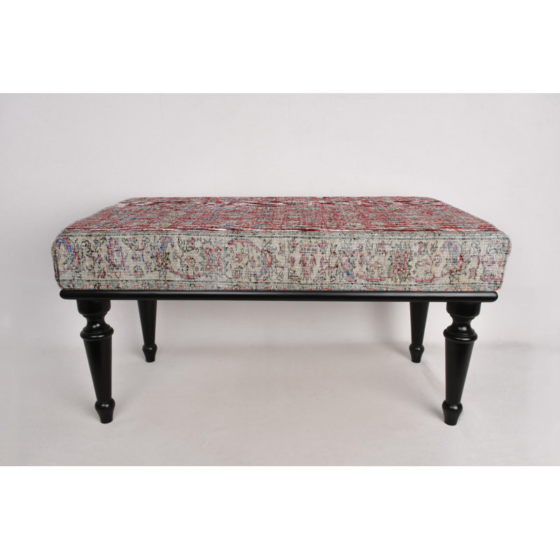 Banc de table de salle à manger, banc de repose-pieds, banc rembourré, banc de tapis turc, banc Kilim, banc de décoration intérieure, banc fabriqué à la main, banc de piano,