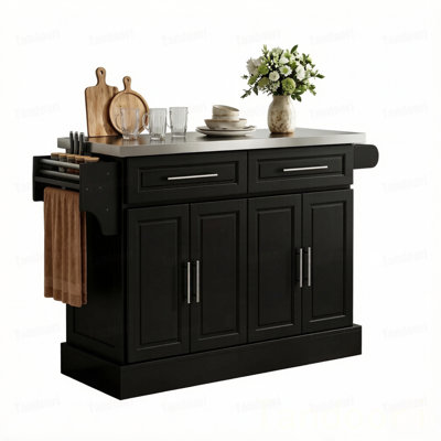 Portable Island Table,Kitchen Island Cart,Modern Kitchen Cart