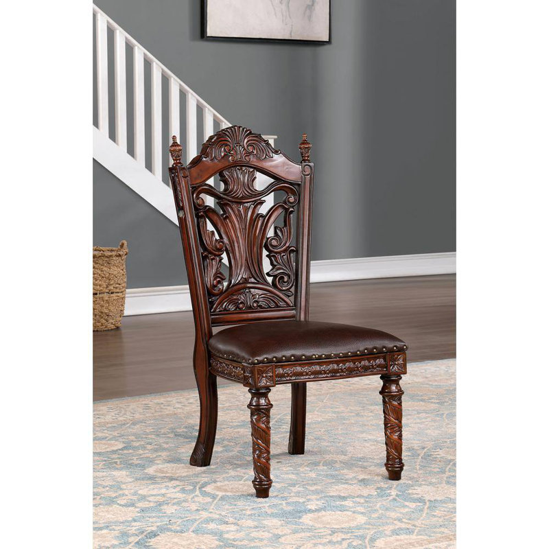Chaise de salle à manger rembourrée Hobdys