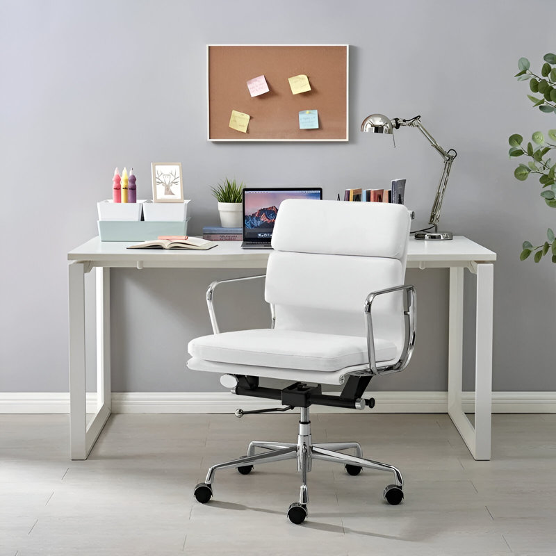 Chaise de bureau Lark, Blanc