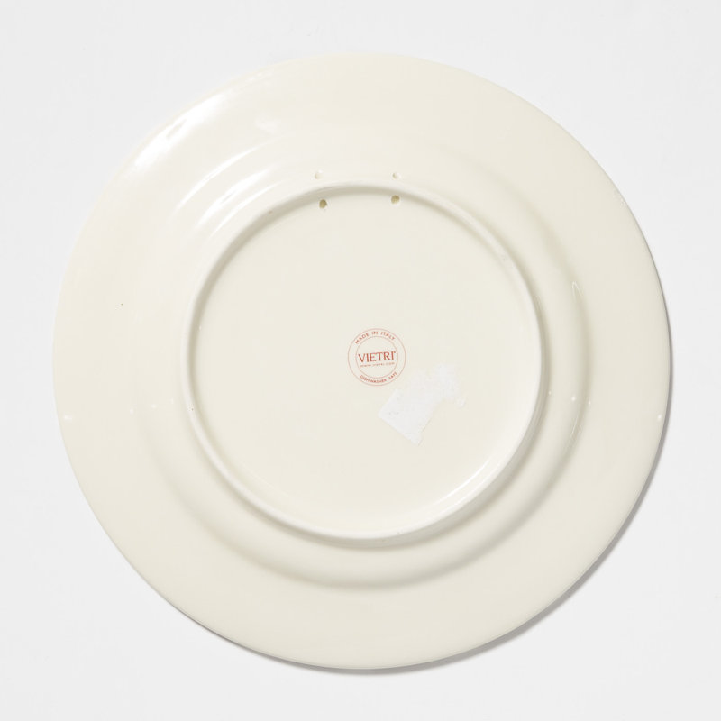 Wildlife Handmade Terra Bianca Dinner Plate