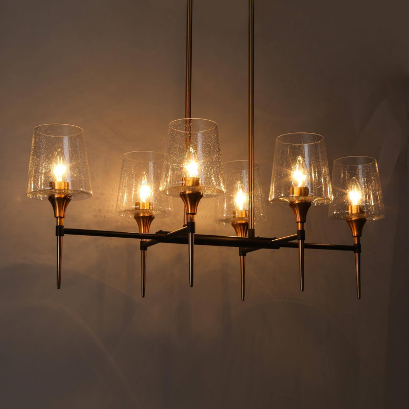 Tevye 6-Light Modern Dining Room Pendant Light