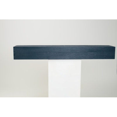 60" Rustic Wood Fireplace Mantel,Wall-Mounted & Floating Shelf for Home Decor