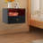 Floating Bedside Cabinet Floating Nightstand With Slide Drawers-1592144315