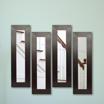 Ensemble de 4 Miroir rustiques Hobson