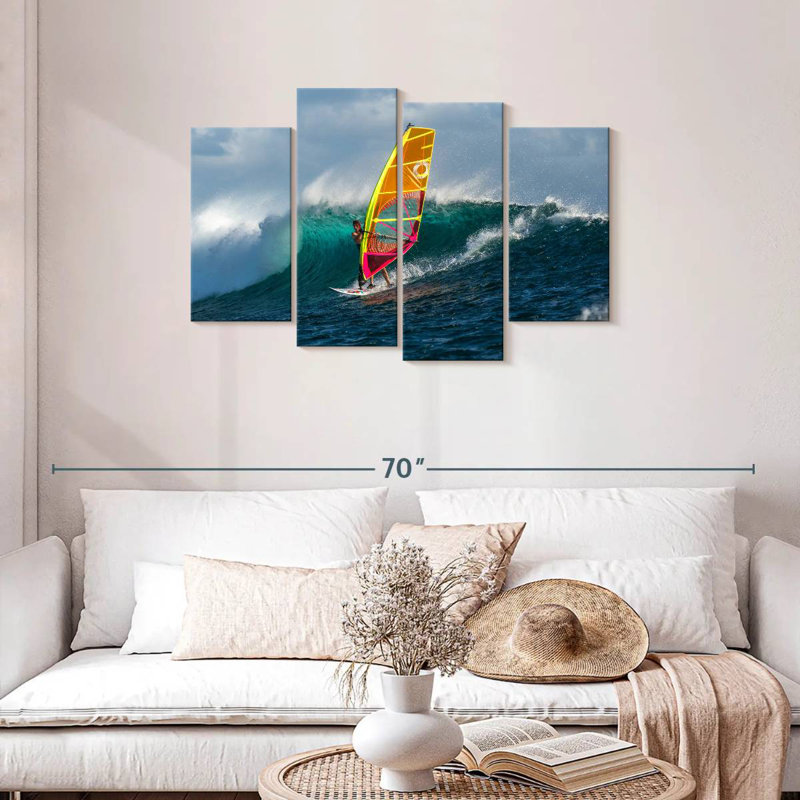 Sirci Windsurfer à l'île Maurice, H 27 po x l 43 po