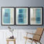 «Blue Blue Horizon I», reproduction encadrée de qualité supérieure - prête à être accrochée-69981917-69981914