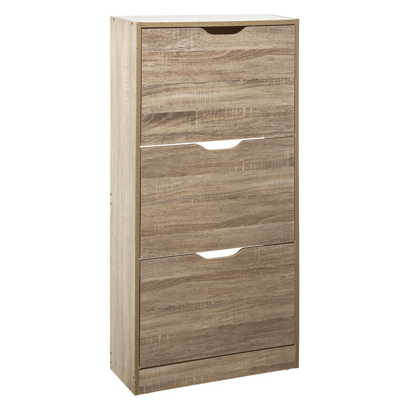 Shoe Storage Cabinet, Natural