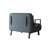 Quintavia Velvet Accent Chair