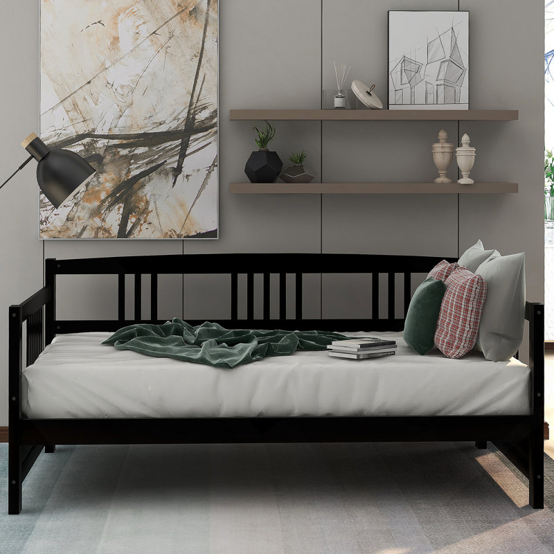 Modern Solid Wood Daybed, Multifunctional Design