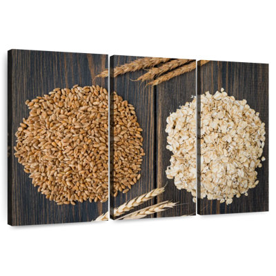 Oat Seeds And Flakes