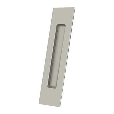 Poignée rectangulaire à porte encastrée 10 po Deltana