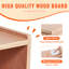 121.9cm W Manufactured Wood Shelving Unit