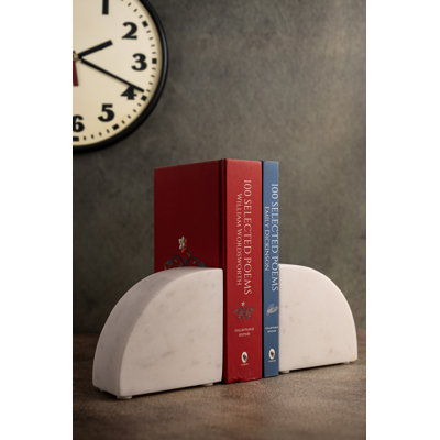 Matheson Marble Bookends