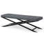 Banc de style révolutionnaire avec base en forme de X-978460207-978460200