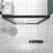 Aluminum Alloy Double Sliding Shower Door With 1/4" (6mm) Clear Tempered Glass, Safe Design, Waterproof Easy Installation For Bathroom Mute Rollers, Reversible