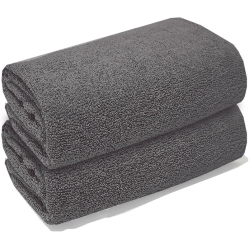 Microfiber Fast Drying Bath sheet, Grey, 2