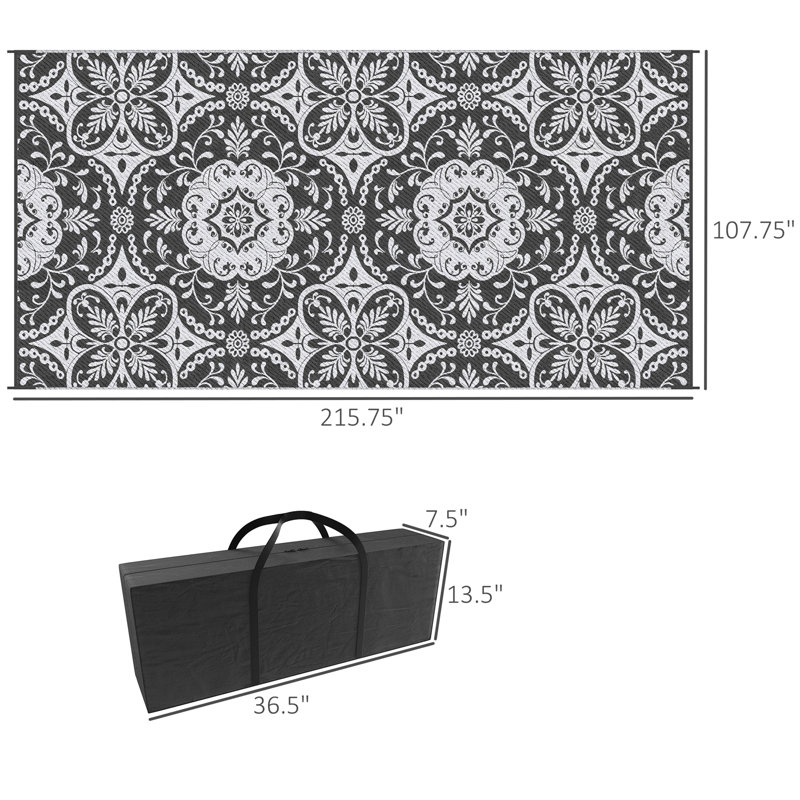 Tapis d'extérieur réversible
