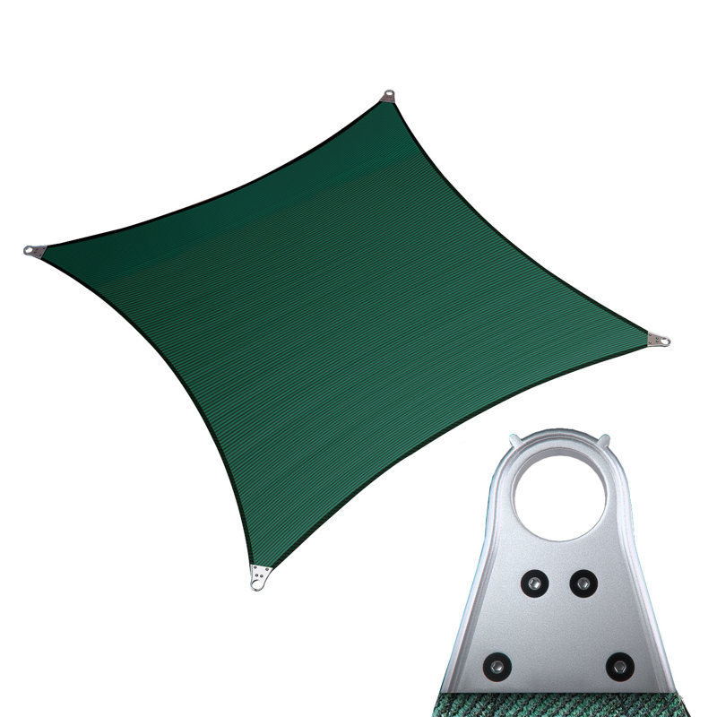 Voile d'ombrage Royal Ring, Vert, 10 pi x 22 pi