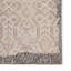 Tapis gris / doré en laine noué à la main Michaud Southwestern-1053448279