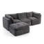 Canapé modulaire en L 112 po avec méridienne en L 112 po-129770675