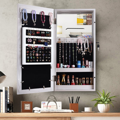 Tereasa 11.81'' Wide Jewelry Armoire