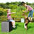 Lockable 30 - Gallon Resin Box - Waterproof for Patio & Pool-110372123