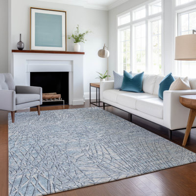 Premium Machine Washable Mayfield AMF35 Abstract Rug