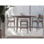 Cohesion Milo Leather Backless Stool-44640901