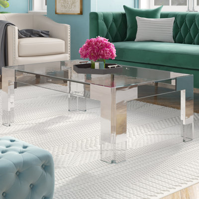 Casper Glass Top Coffee Table