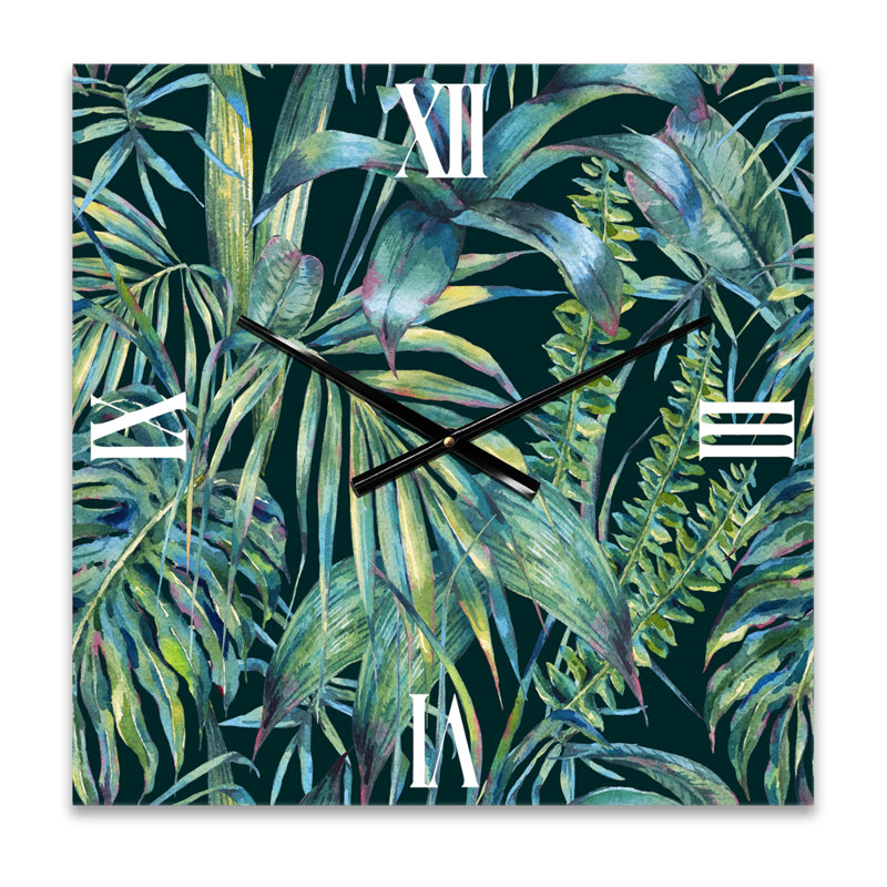 Horloge murale Tropical, Moyen