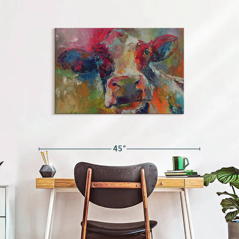 Cow VIII, 24" H x 36" W