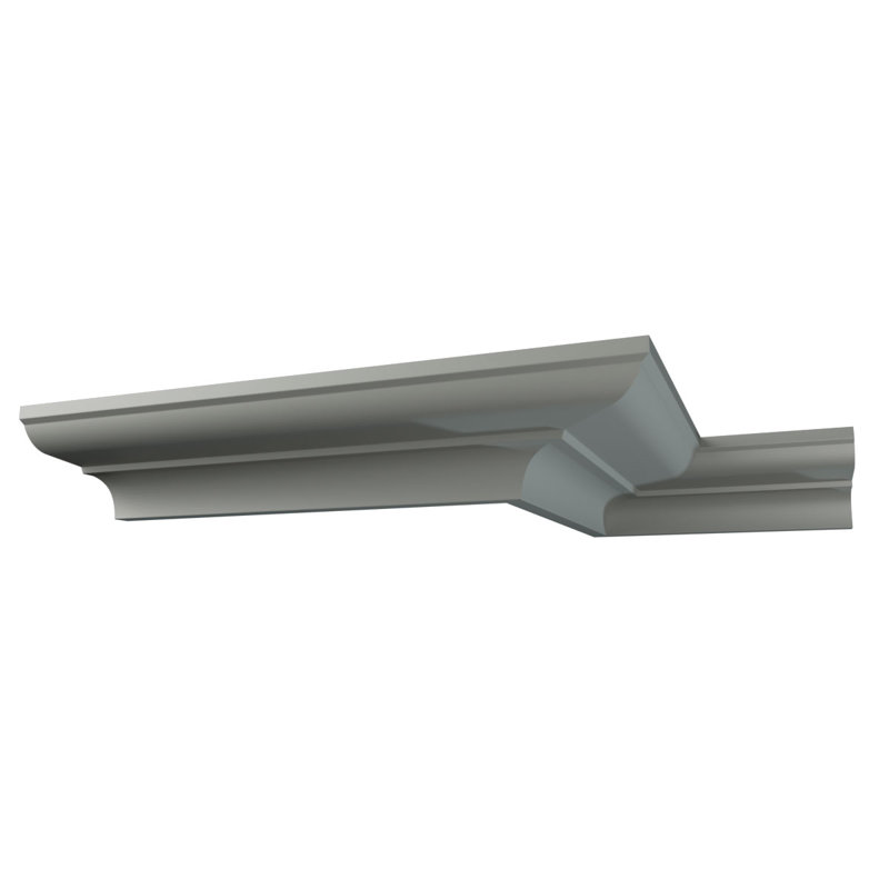 Denisse 96 in. Unfinished Polyurethane Crown Moulding
