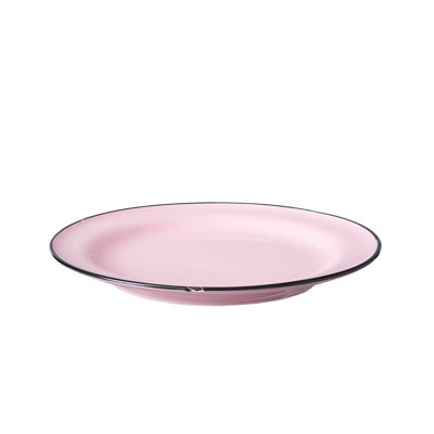 Tin Tin Pink 10.75" Plate By Luzerne (Case Of 12) (Porcelain)
