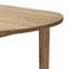 Megan Oval Solid Oak Dining Table