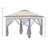 Easy Setup Steel Pop-up Canopy With Netting For Outdoor Parties, Garden Shade, And Patio Relaxation